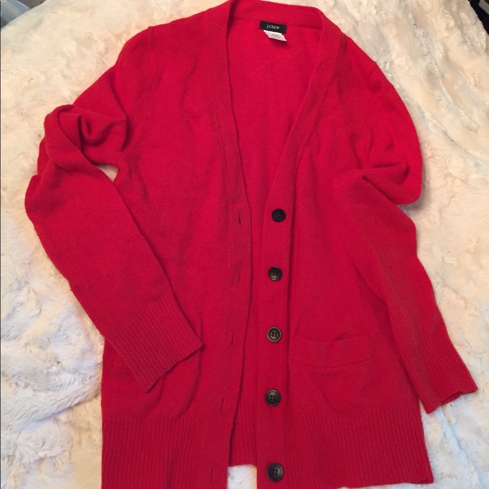 J. Crew v-neck cardigan with pockets