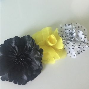 Flower Hair Clips/Pins