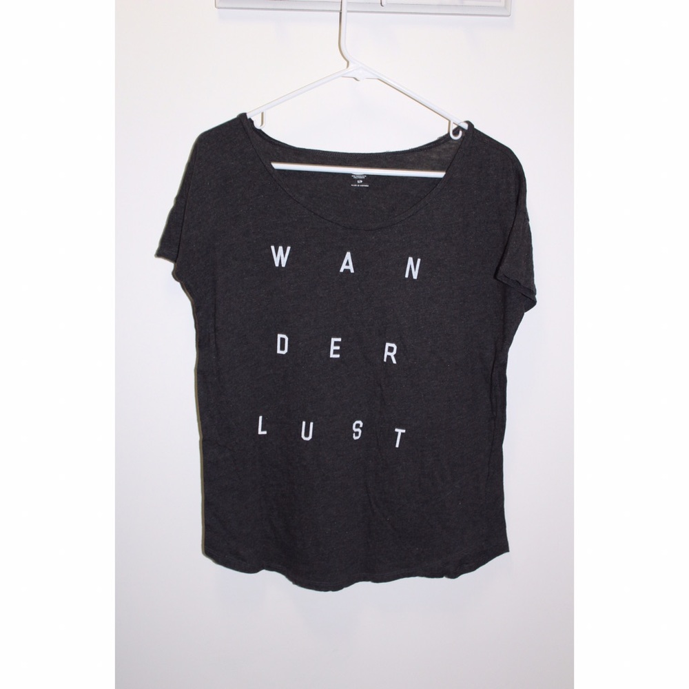 Wanderlust graphic tee