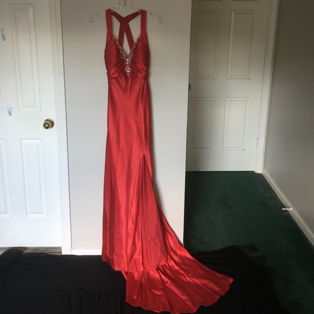Sexy Red Formal Dress
