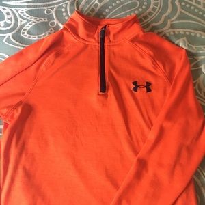 Boys Under Armour 1/4 zip shirt