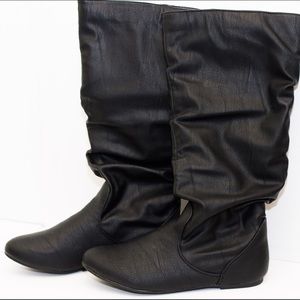 Charlotte Russe Black Boots