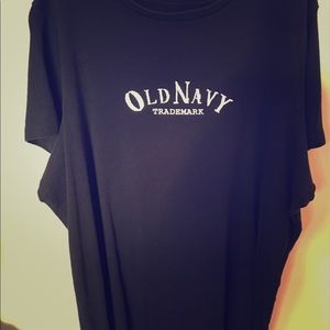Old navy black short sleeve T