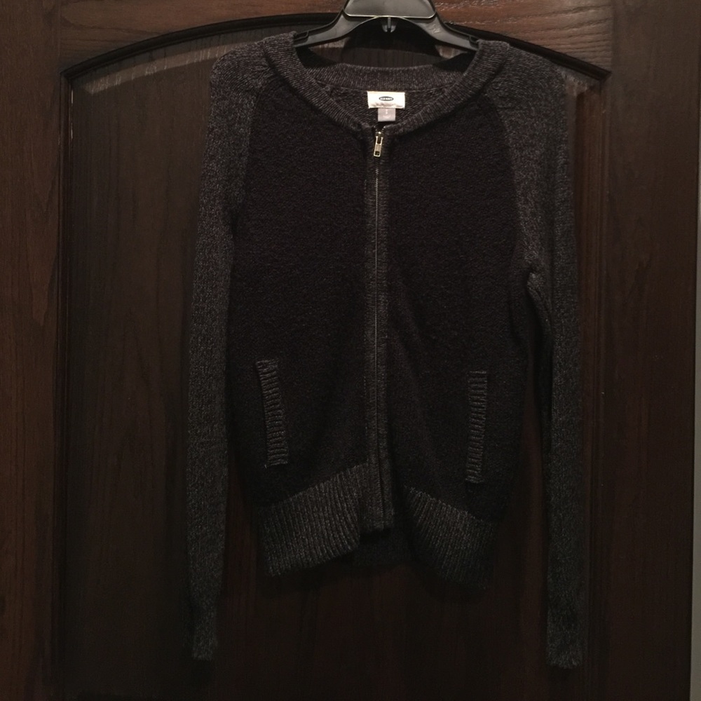 Varsity style sweater