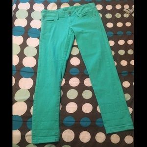 Lilly Pulitzer Turquoise skinny Jeans