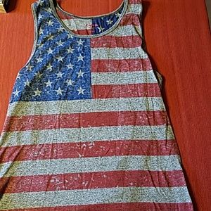 Men's flag tank