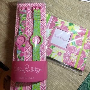 NWT Lilly Pulitzer Watch Set