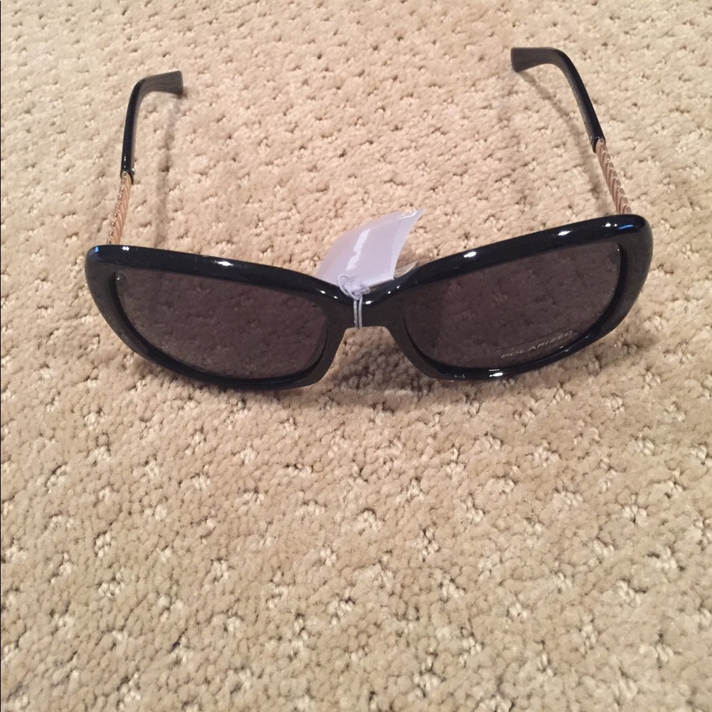 NYS Polarized Black Sunglasses