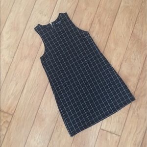 Black and white dress