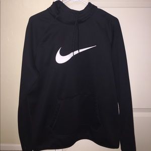 Black nike dry fit jacket women's L