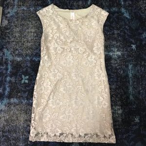 Champagne Lace Dress