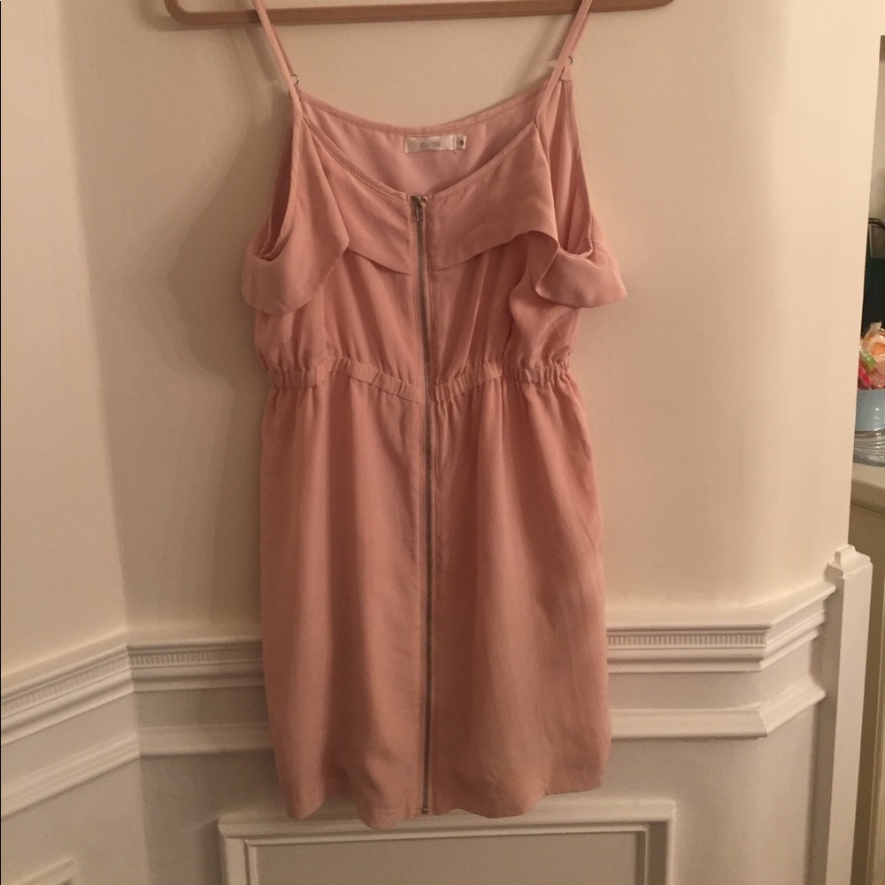 LF plush pink dress, S