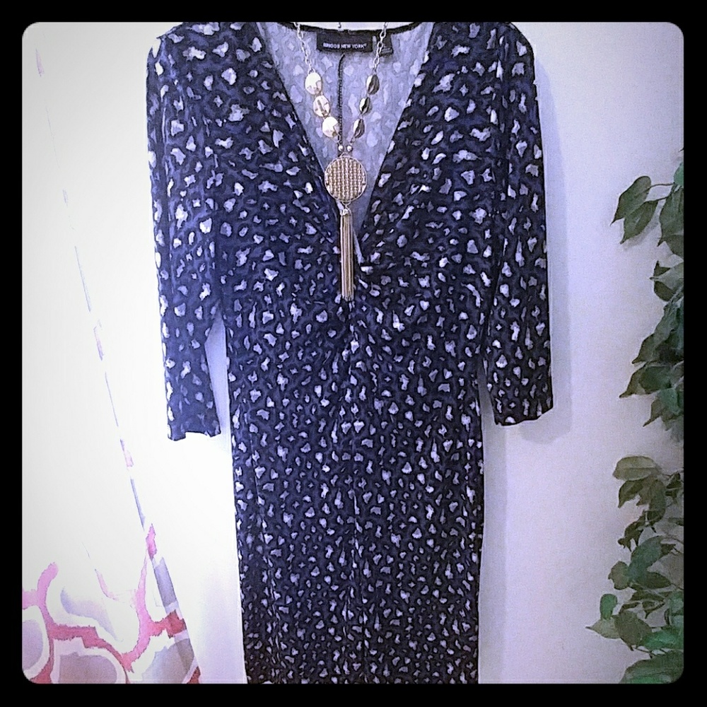 Cheetah print dress