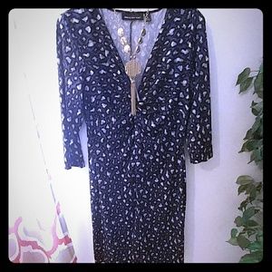 Cheetah print dress