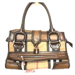 Authentic Burberry Manor Bag