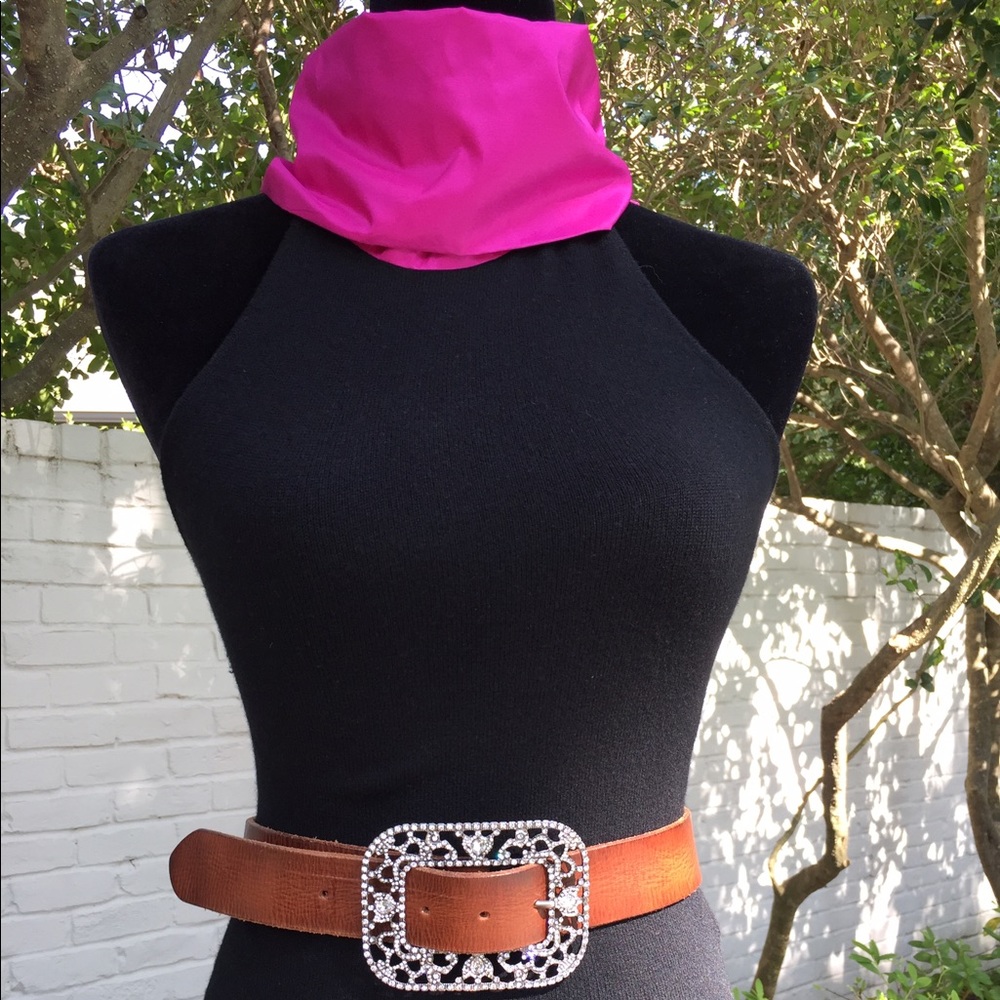 Ralph Lauren Black Label Cashmere Halter Sweater