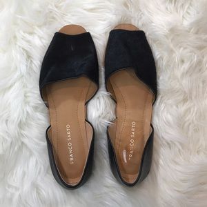 Franco Sarto Black Venezia 2 Fisherman Sandal 8.5M