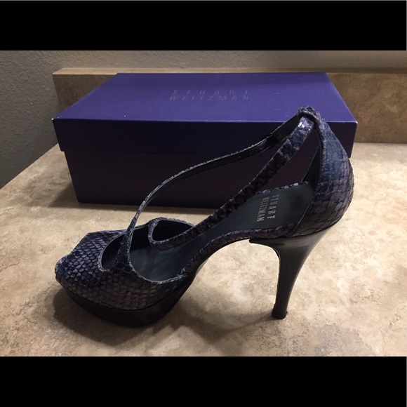 Stuart Weitzman Purple Heels - Picture 4 of 8