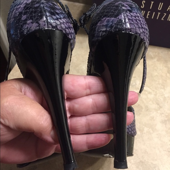 Stuart Weitzman Purple Heels - Picture 5 of 8
