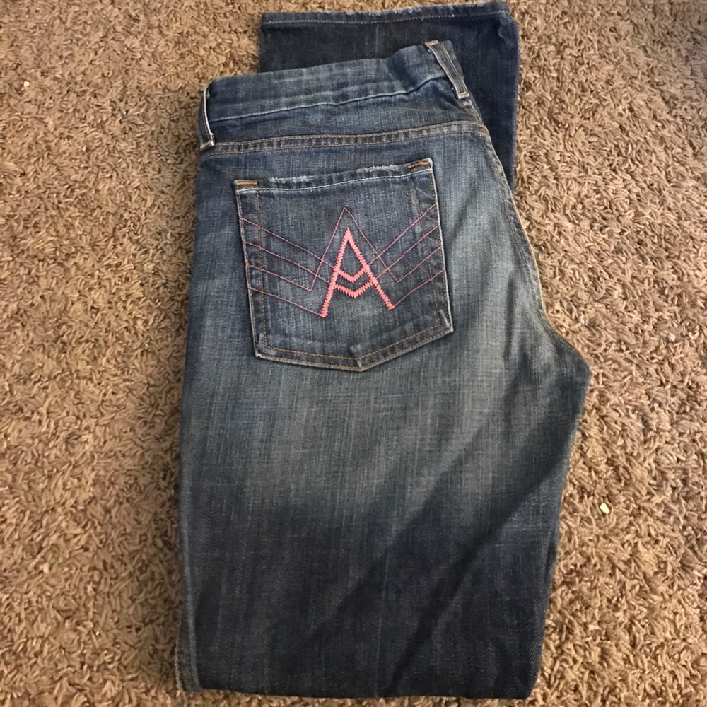 7 for all mankind "A" pocket jeans