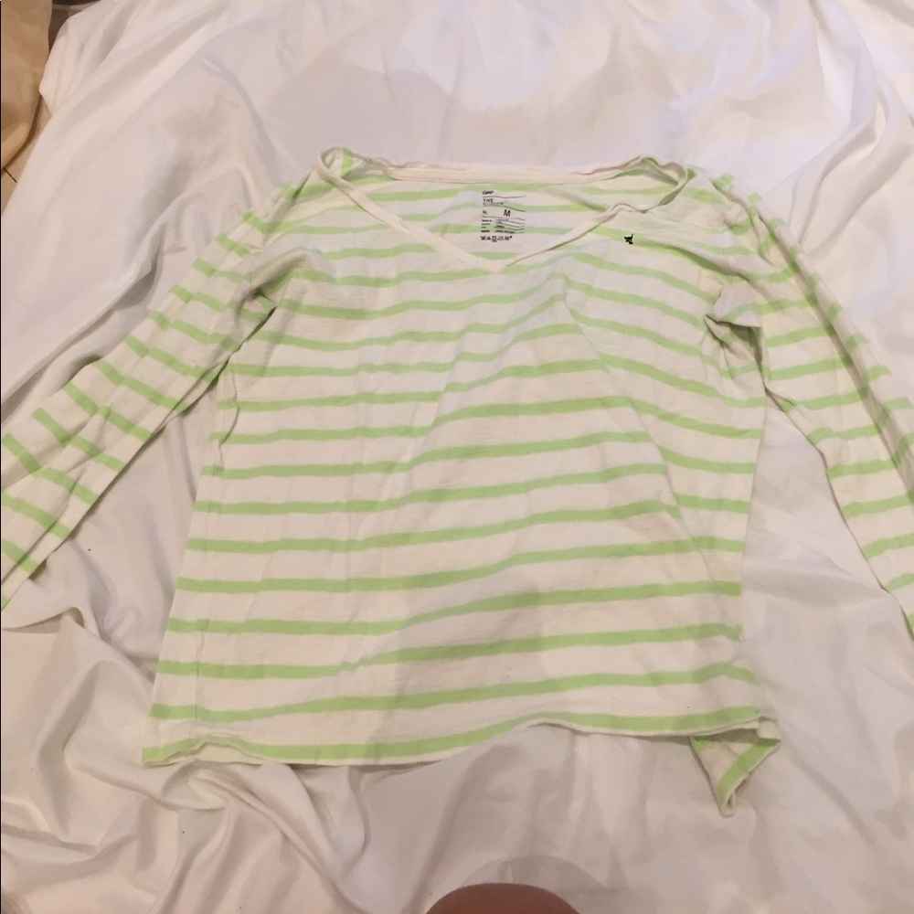 Long sleeve striped shirt