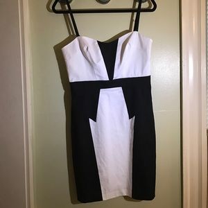 Bebe colorblock dress