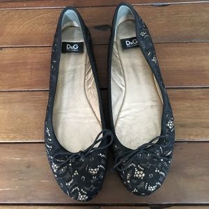 Dolce & Gabbana lace flats