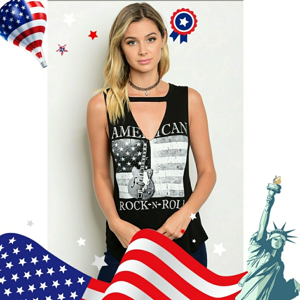 🇺🇸American Rock and Roll Black Top