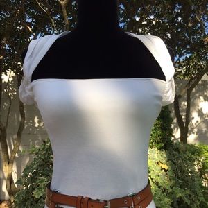 Ralph Lauren Black Label Strapless Sweater. Size M