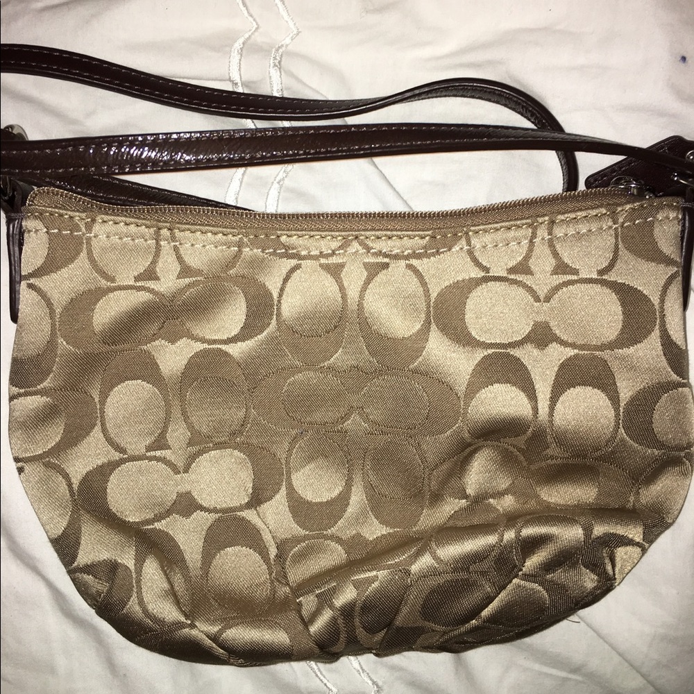 Coach cross body bag