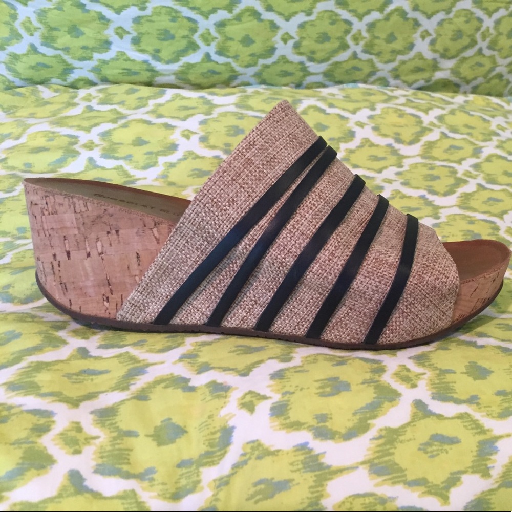 Chocolat Blu - Wedge Sandal - Sz 10 - Cork
