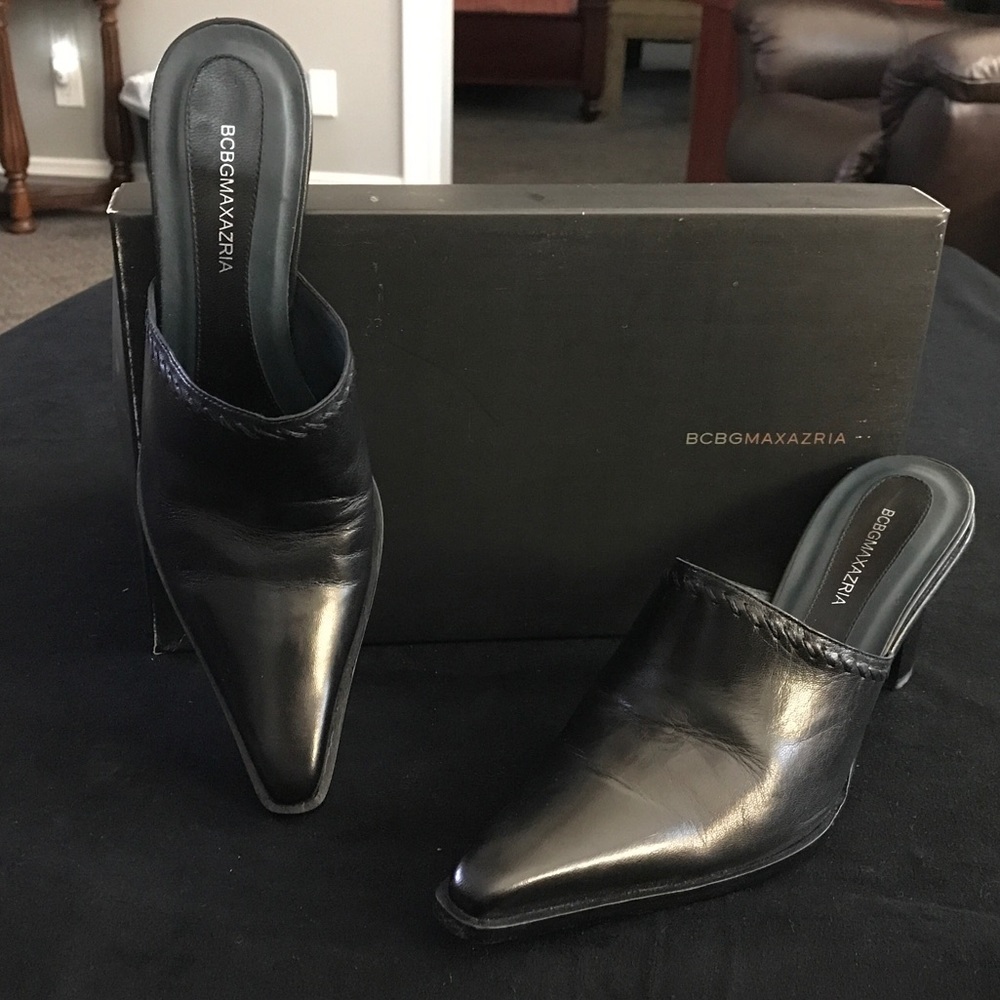 BCBG MaxAzria Black slip in shoes