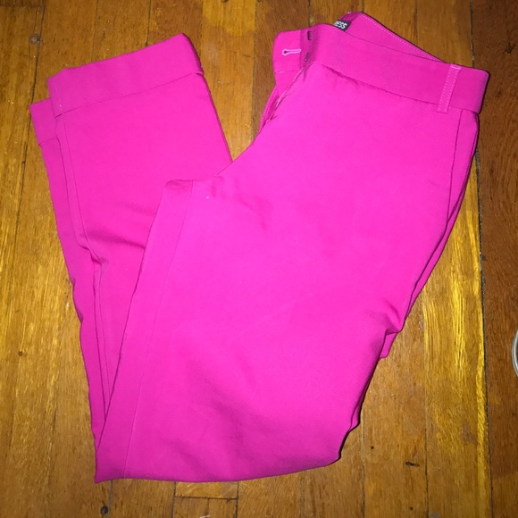 Express Pants - Hot pink express pants