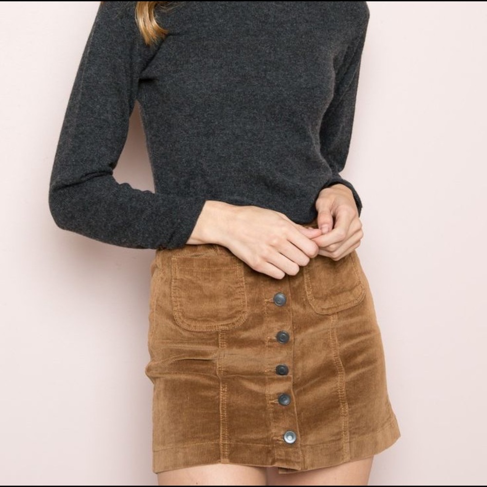 Brandy Melville corduroy skirt