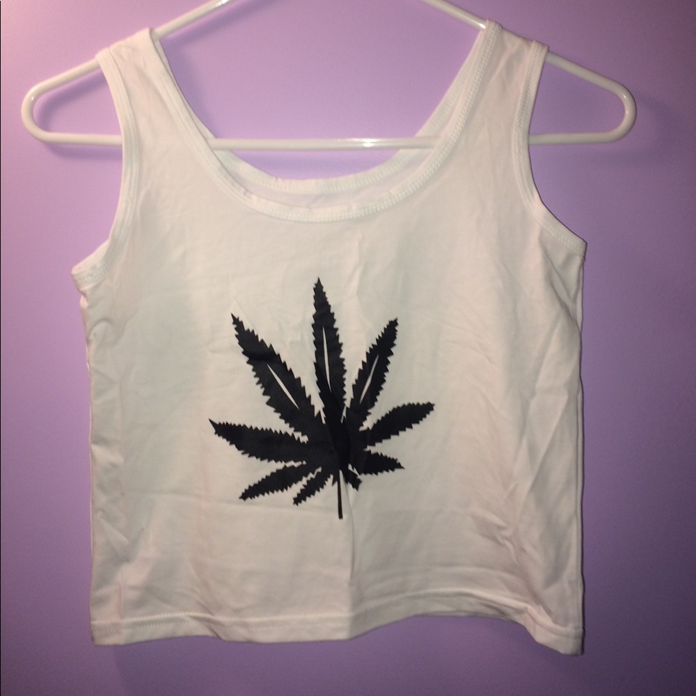 Homemade Leaf Crop Top