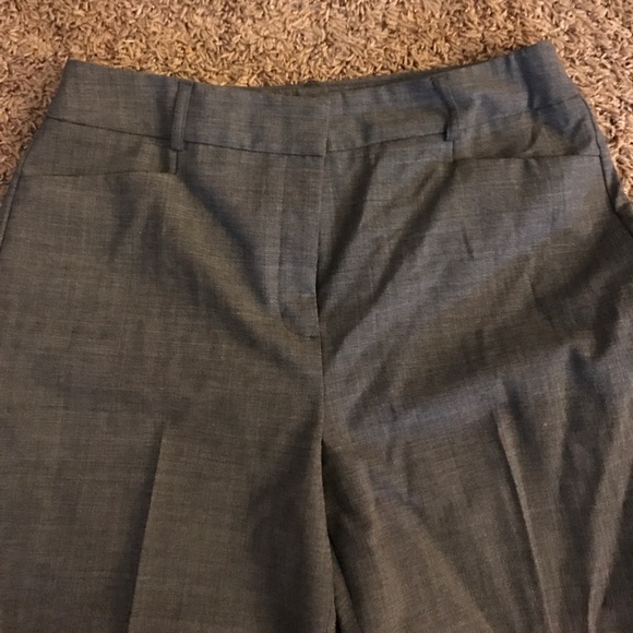Light Grey wide leg slacks. - Picture 1 of 4