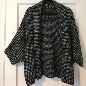 3/4 sleeve cardigan sweater