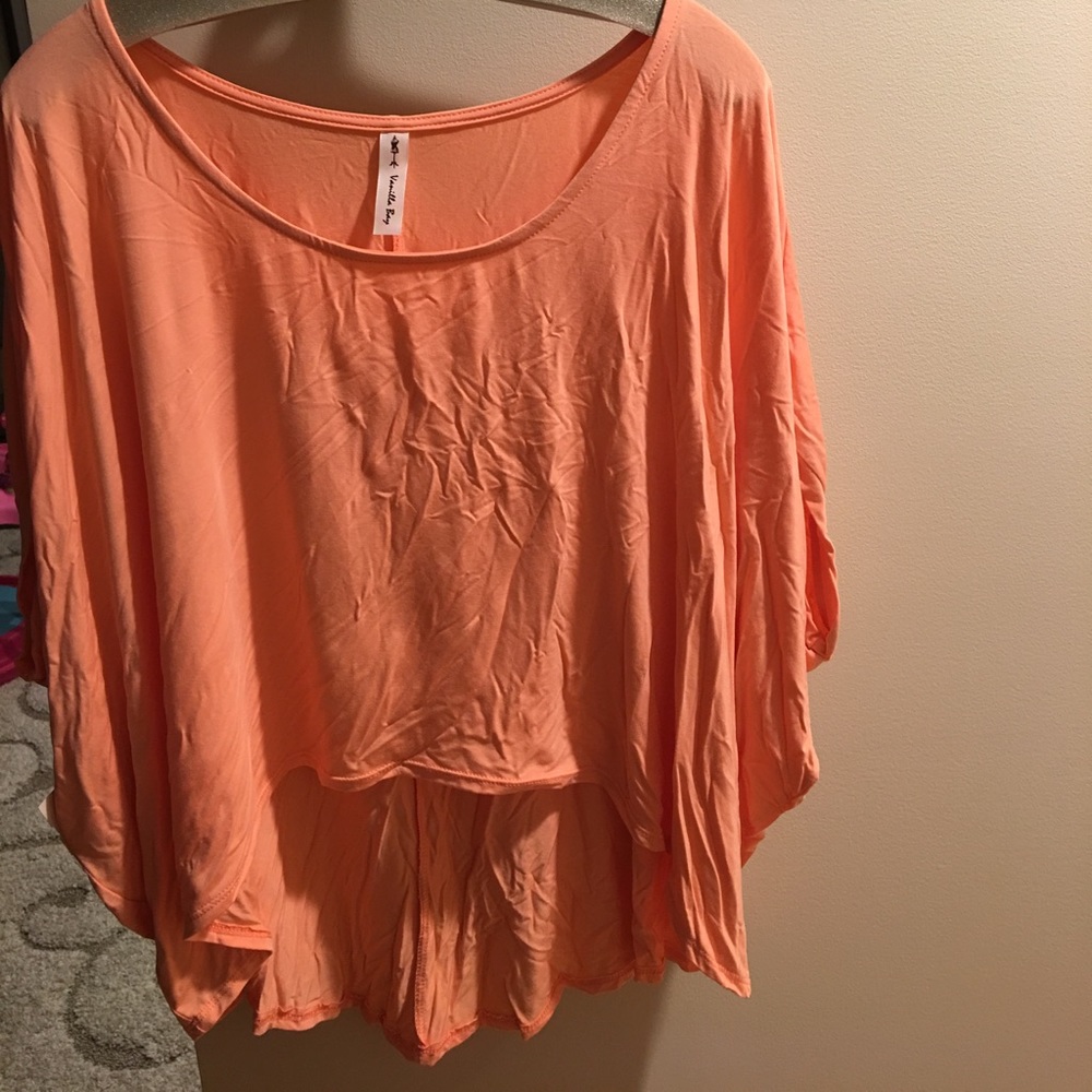 Vanilla Bay Hi Low Flyaway Shirt