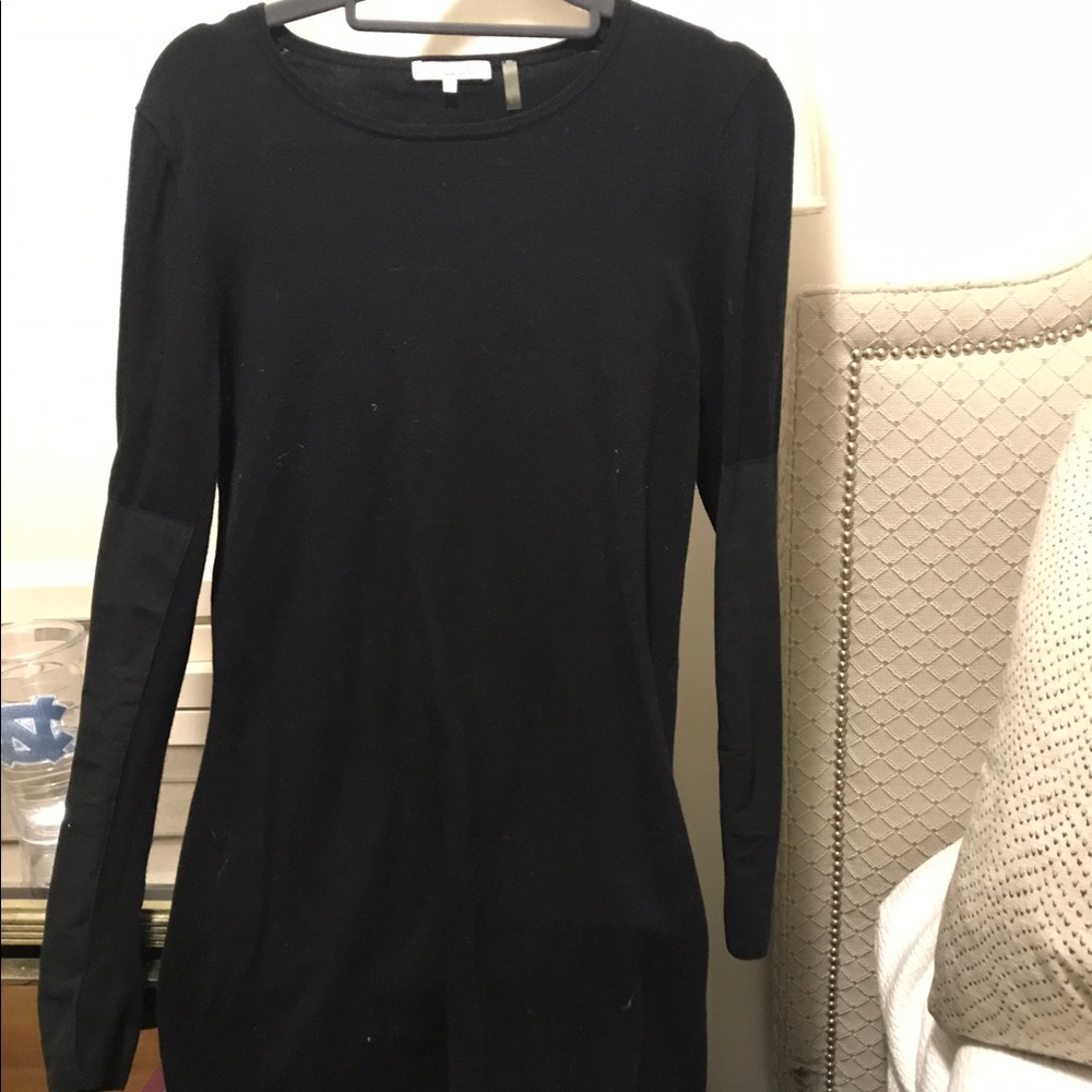 Minnie rose long sleeve black dress