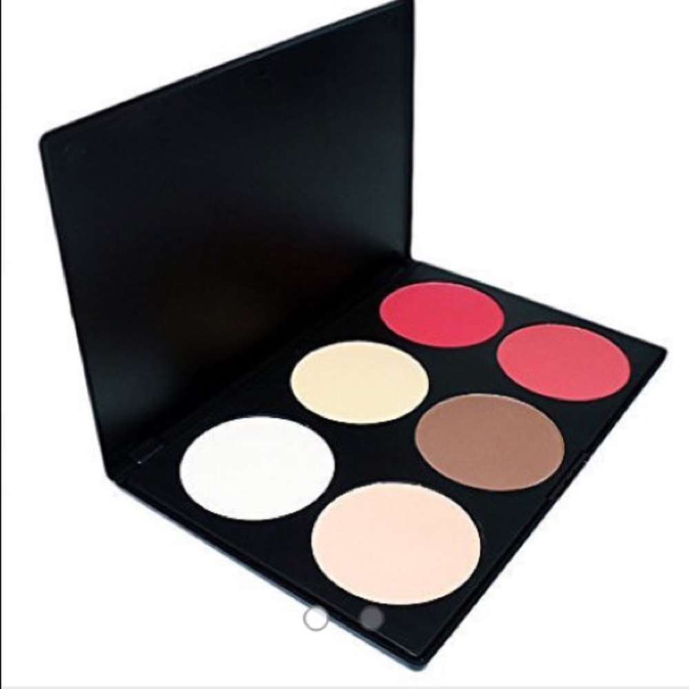6 Color Contour with Blush Palette