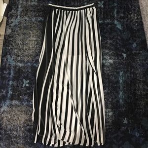 Striped Maxi Skirt