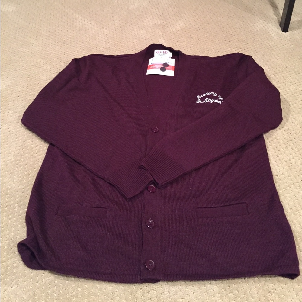 Maroon School Sweater