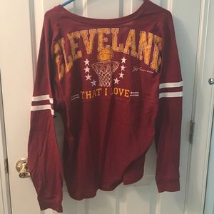 Cleveland Cavs Long Sleeve Tshirt