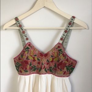 Anthropologie Beaded Dress