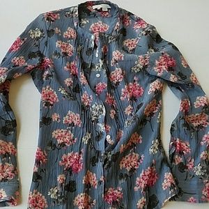 Boden long sleeve button blouse