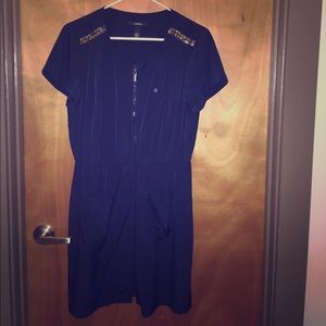 Alfani full zip dress