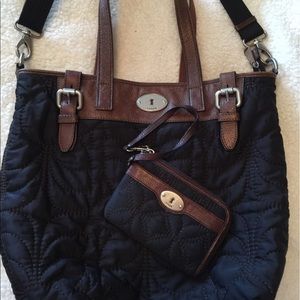 Fossil purse and wallet