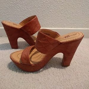 Nwot Born sandal slides