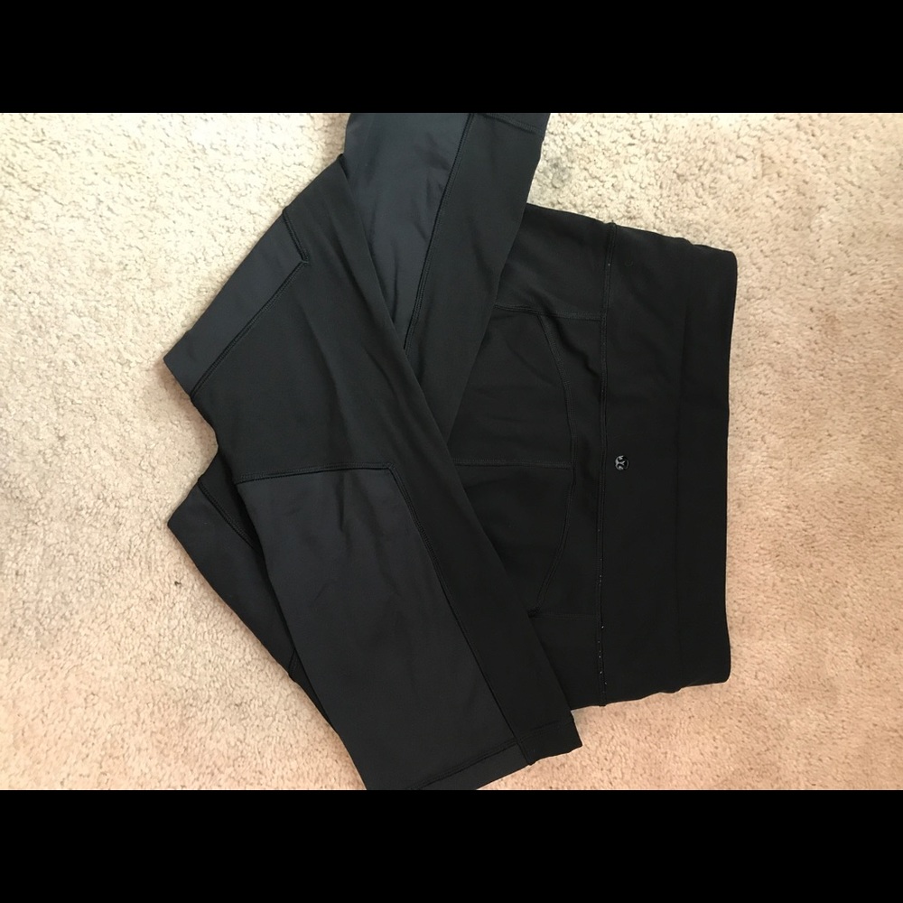 Lululemon Black Capri Leggings