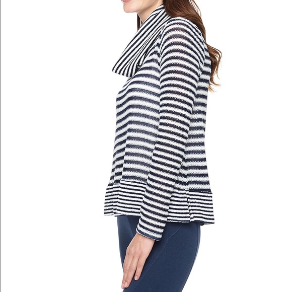 Splendid Deco Stripe Cowl Neck Top - Picture 2 of 6